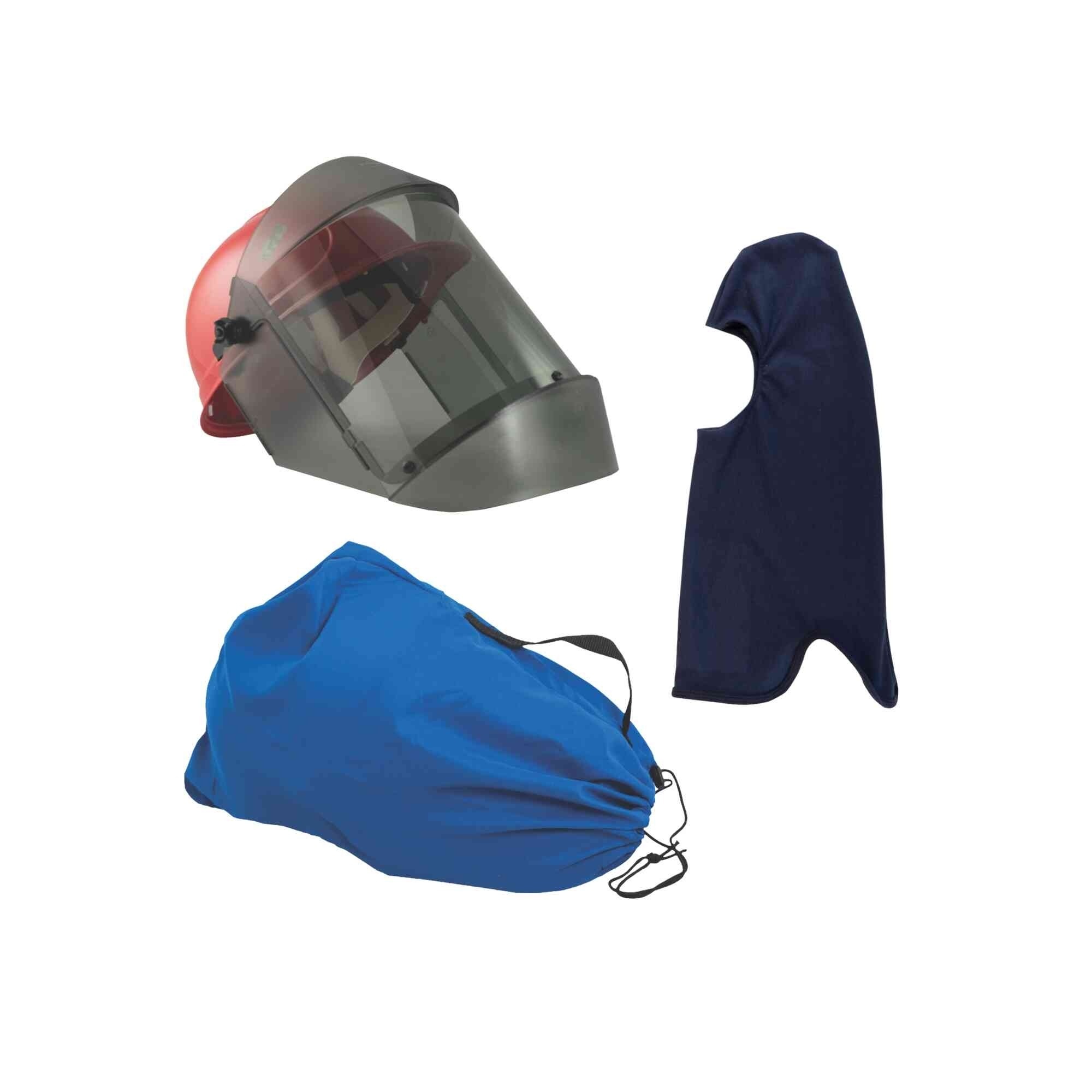 OBERON™ - Face Shield Kit - Arc Flash - 30 Cal TCG™ -Comes with hard cap, 30 calorie face shield, balaclava, and storage bag - Model # TCG30KIT